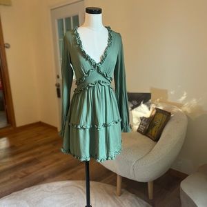 Long Sleeve Mini Dress